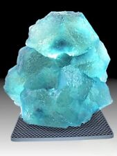 Rare Huge Ocean Green Blue Fujian Fluorite. 19 Pounds Cubo octahedral Growth  picture