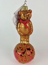 Heartfully Yours By Christopher Radko TOYS DELIGHT Bear Christmas Ltd Ed 66/180 picture