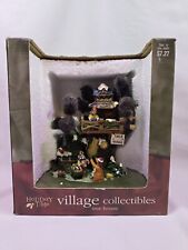 Holiday Time Christmas Village Collectibles Tree House Porcelain Decoration picture