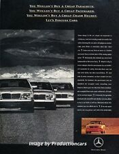 1994 Mercedes Benz SL500 Original Advertisement Print Art Car Ad J667 picture