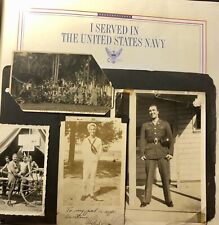 US Navy WWI & II   90+ Amazingly Beautiful Vintage Photos In Elegant Album Hot picture