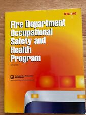Vintage Book 1997 Fire Department Occupational Safety & Health Program NFPA 1500 picture