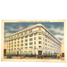 Vintage The Hudson's Bay Company Store Winnipeg Manitoba Postcard picture