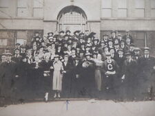Vtg 1910-20s Brown High School B&W Photograph Cambridge, OH Steubenville Ave picture