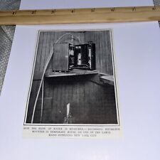 Antique 1912 Paper: Pitometer on New York City Water Main - Wastewater Waste picture