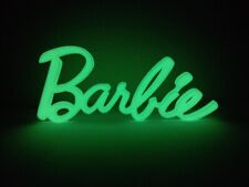 Barbie GITD Display Sign Glow in the Dark picture