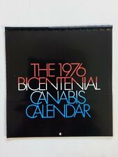 Vintage 1976 Bicentennial Cannabis Calendar photography marijuana culture RARE picture