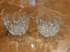 VIKING GLASS MCM BRUTALIST CRYSTAL CLEAR ICE 4.75