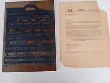 Mozart’s Sonata Printing Plate Replica Big Pharma Doctor Gift Vintage Plaque+ picture
