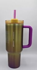 Limited Starbucks Stanley Summer 2024 Sunset Gradient Quencher Pink & Gold picture