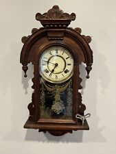 Vtg. 31 Day RA Pendulum Wall Clock With Key  Absolutely Beautiful 🔥🔥 picture