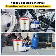 VEVOR Vacuum Pump 7 CFM 3/4HP Dual Stages Air Conditioning Vacuum Pump 2Stage Wi picture
