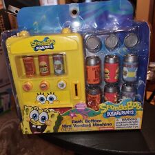 NEW SpongeBob SquarePants™ Rock Bottom Mini Vending Machine Set picture