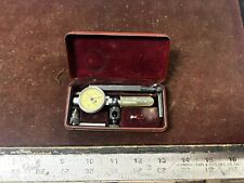 MACHINIST ShK TOOLS LATHE MILL Alina Dial Indicator Gage in Case .0005 picture