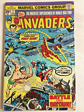 Invaders #1 Marvel Comics August 1975 Vintage Bronze Age Very Nice Condition picture