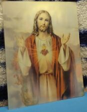 3-D Picture Of Jesus And Virgin Mary picture