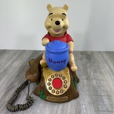 Vintage Disney Winnie The Pooh & Piglet Animated Talking Telephone Tested Works picture