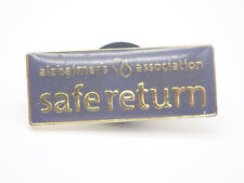 Alzheimer’s Association Safe Return Gold Tone Vintage Lapel Pin picture
