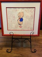 Warner Brothers: Porky Pig Hand Painted Limited Edition Model Cel w/ Background picture