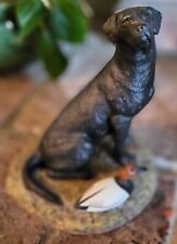 Ready to Retrieve | Black Lab  1982 | Limited Edition | Fgurine | Franklin Mint  picture