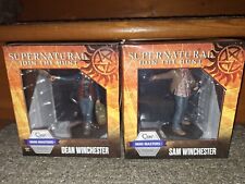 Quantum Mechanix Mini Masters Supernatural Sam & Dean Winchester Figures NIB picture