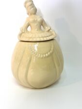 Vintage 1930s l940s Pan American Southern Belle Southern Lady Bisque Cookie Jar picture
