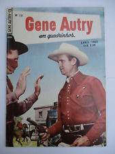VINTAGE 1953 SPANISH or PORTUGUESE LANGUAGE GENE AUTRY # 13 COMIC BOOK WESTERN picture