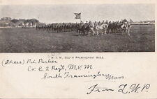 Postcard MVM South Framingham MA 1907 picture