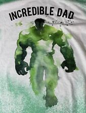 Vintage Dad T Shirt Incredible Dad Hulk Artwork RARE picture