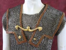 Chainmail Roman Lorica Hamata 9 mm Wedge Rivited With warser Large size, Medivea picture