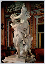 Postcard Rome Italy Statue Galleria Borghese ART Continental picture
