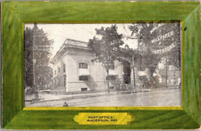 1909. ANDERSON, INDIANA. POST OFFICE. POSTCARD SL24 picture