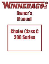 2011 Winnebago Chalet Class C 200 Series Home Owners Operation Manual User Guide picture
