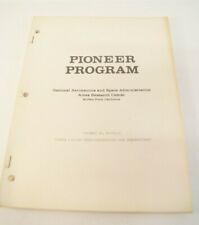 Pioneer Program NASA Ames Research Center Detailed Task Sequence CKAFS Paper picture