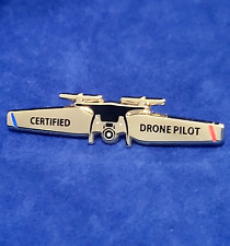 DRONE PILOT BLADE WING PIN, Item #1503: 10K Gold plated finish picture
