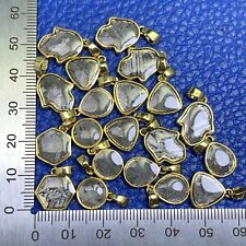 20PCS Aletai iron meteorite pendant brass surface plated with 18K gold SH0317 picture