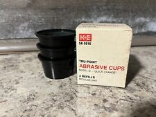 Vintage NOS Tru-Point Lead Pointer Refill (3) Abrasive Cups For Model D picture