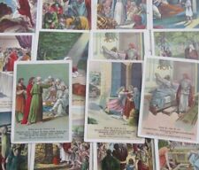 1902 1905 Christian Bible Lessons Picture Cards David C. Cook Lot of 23 picture