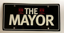 Dodge Ram The Mayor License Plate 2008 picture
