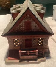 Colonial Williamsburg ~ Prentis Store  by Lang and Wise ~ Lighted ~ Box & Styro picture