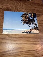 Vintage Postcard Haiti, Raymond Beach Near Jacmel picture