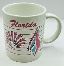 Vintage FLORIDA Souvenir Mug Seashells SWP picture