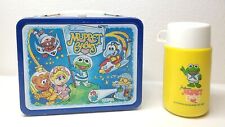 Vintage 1985 Jim Henson's Muppet Babies Metal Lunchbox and Thermos picture