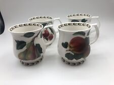 Hooker's Fruit by Queen's Fine Bone China Tea/Coffee Cups Made in England set 4 picture