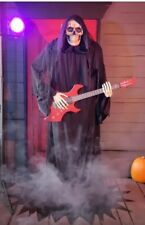 Haunted Living 6’ Animatronic Reaper w/ Guitar Halloween Prop  Band 2023 Version picture