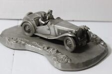 78' Franklin Mint MG TC Pewter Statue Figurine (Taking The Curve) Raymond Meyers picture