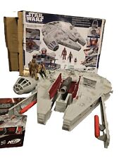 Star Wars The Force Awakens Battle Action Movie Millennium Falcon Nerf Playset picture