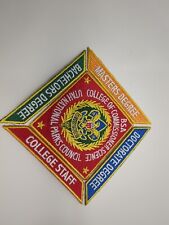 BSA Crossroads of America Council Commissioner Science rockers Activity Patch picture