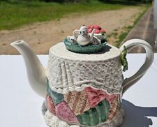 Vtg. 1992 Fitz and Floyd Teapot 34oz picture