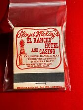 MATCHBOOK - LLOYD HICKEY'S EL RANCHO HOTEL AND CASINO - W. SACTO, CA - UNSTRUCK picture